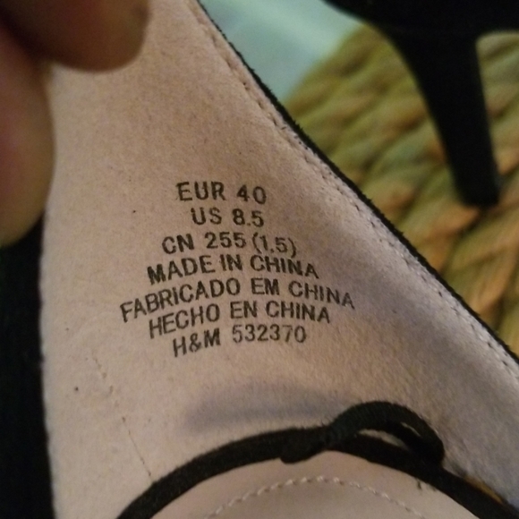 H&M Black Bow Heels - Picture 4 of 6